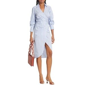 Veronica beard blue dress.